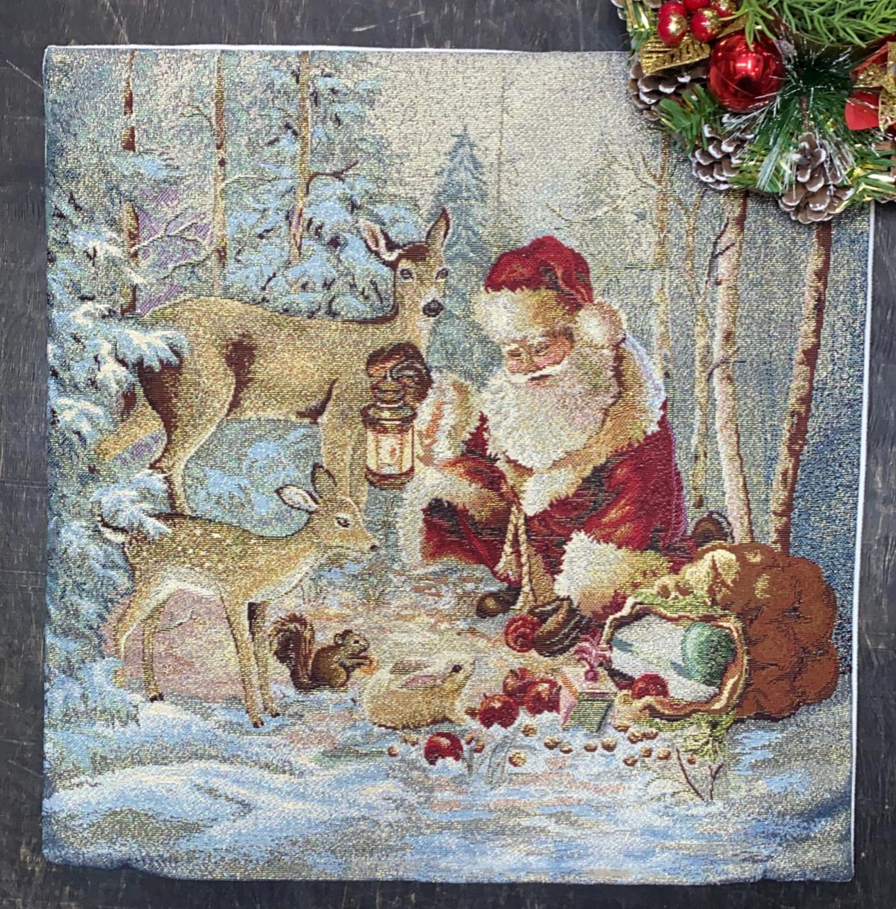 Дед Мороз и лесные друзья